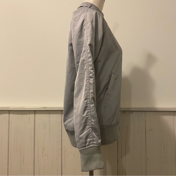 Members Only Extra Small Silver Washer Satin Boyfriend Jacket - Picture 5 of 16